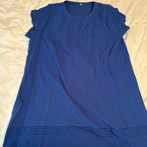 Elegant Blue Women's Top